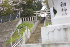 青木神社の鳥居